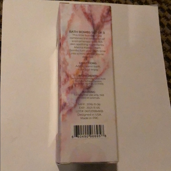 Manna Kadar Beauty Sea Minerals Bath Bombs - Picture 2 of 3